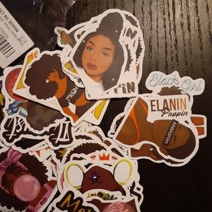 Black lives matter stickers